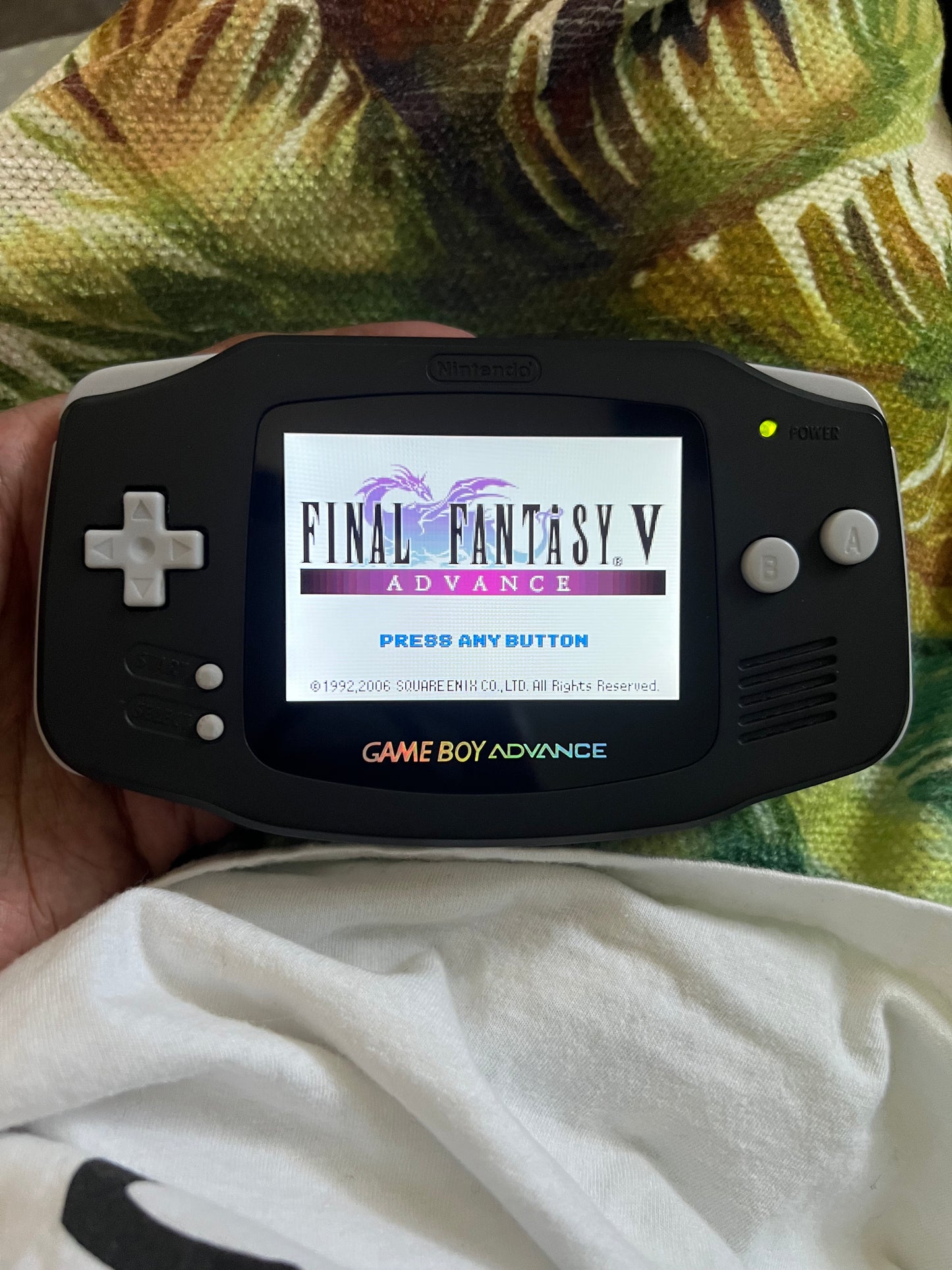 Black GBA IPS Screen Mod