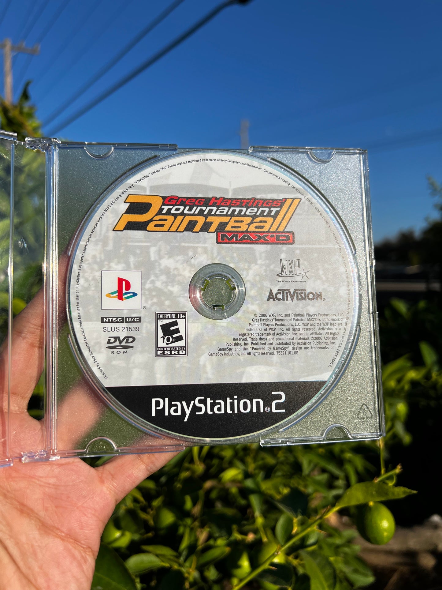Greg Hastings Tournament Paintball Max'd For PS2