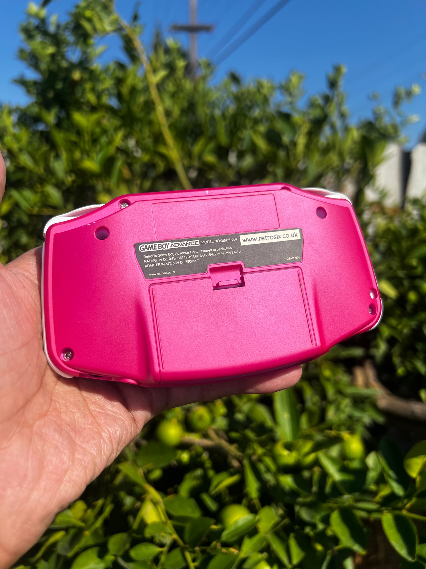 Pink GBA IPS Screen Mod / HDMI Output Mod