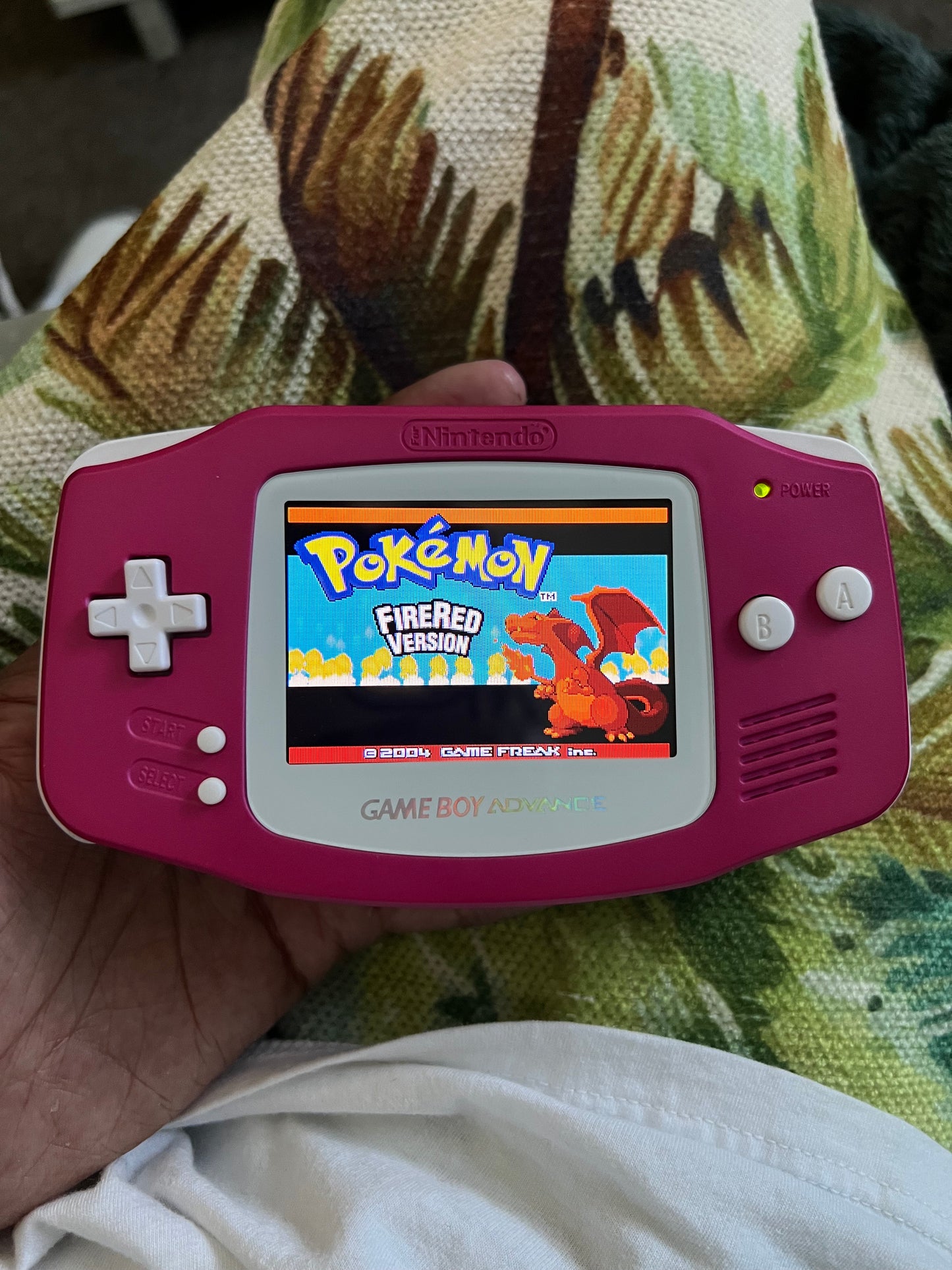 Pink GBA IPS Screen Mod / HDMI Output Mod