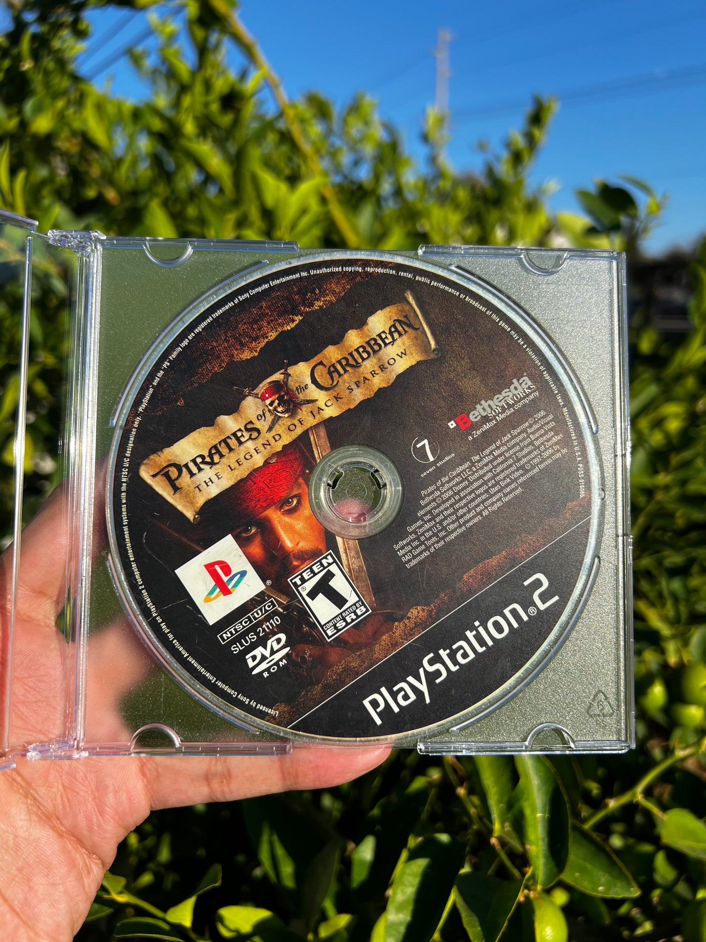 Pirates Of The Caribbean For PS2