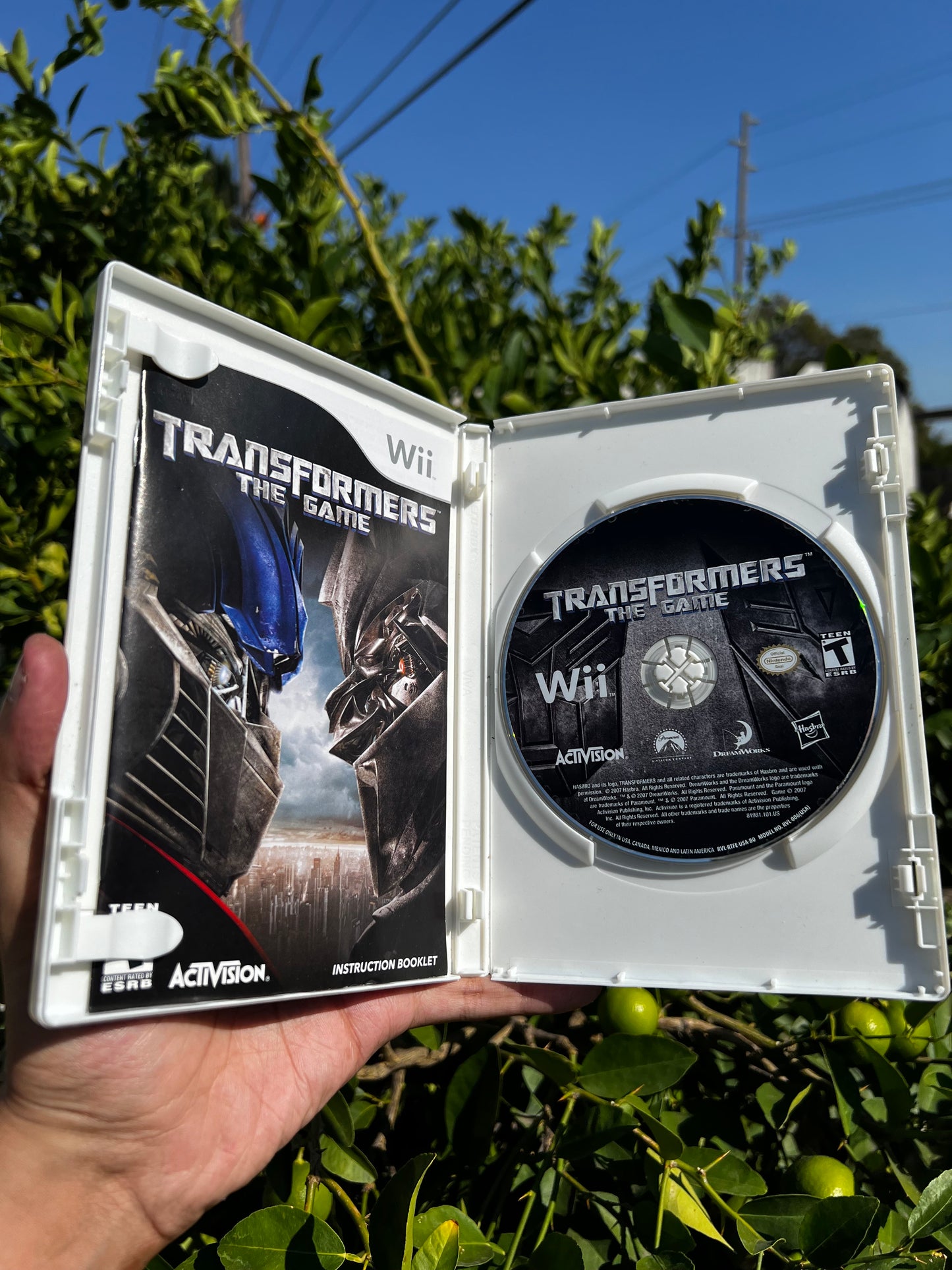 Transformers Game For Wii