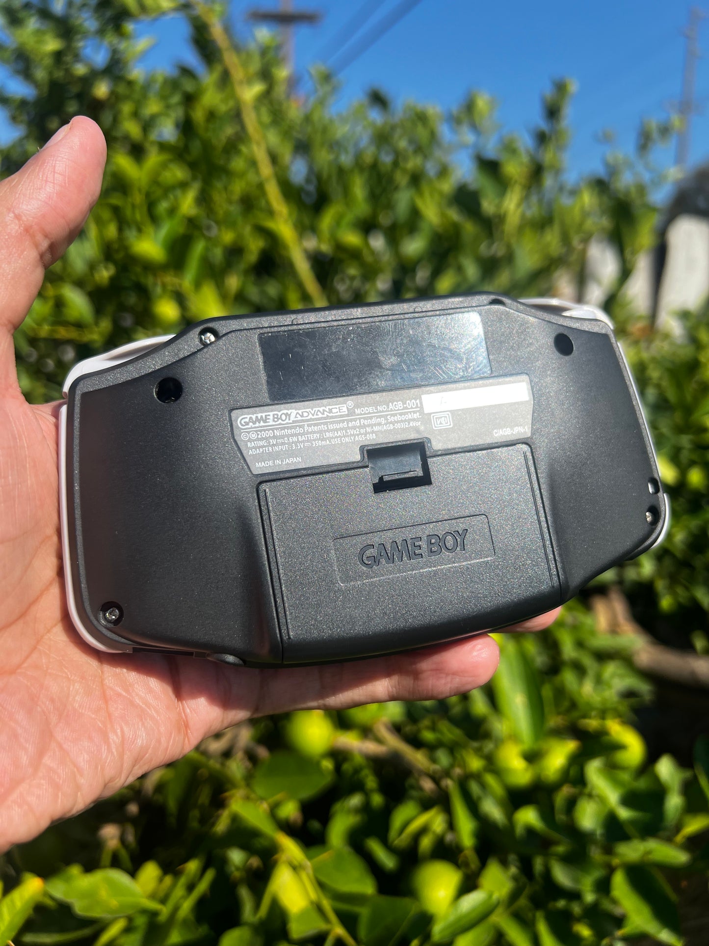 Black GBA IPS Screen Mod