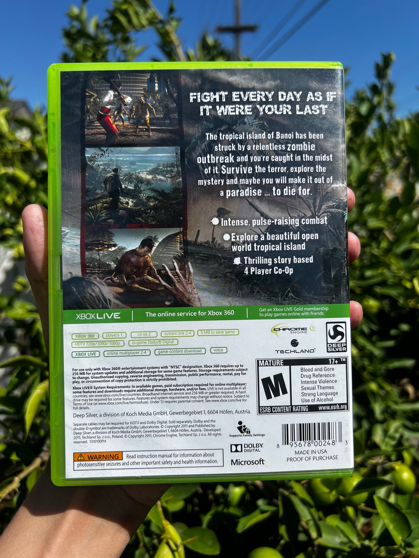 Dead Island for Xbox 360