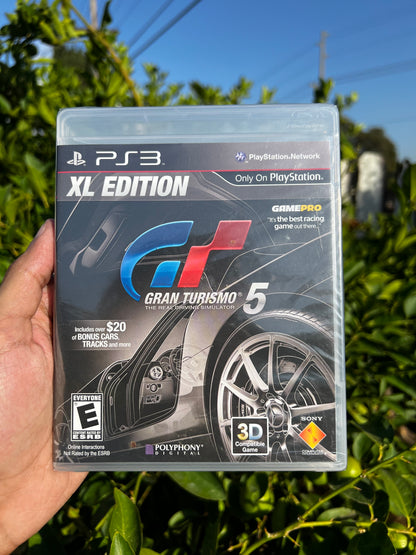 SEALED Gran Turismo 5 for PS3