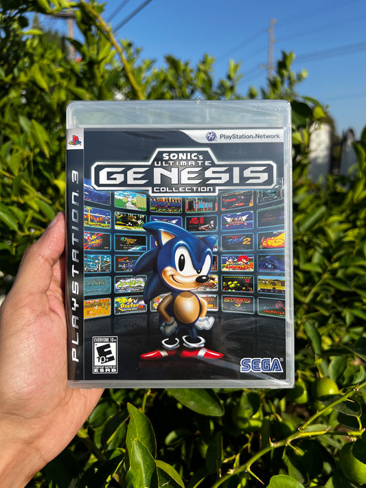 SEALED Sonic's Ultimate Genesis Collection for PS3