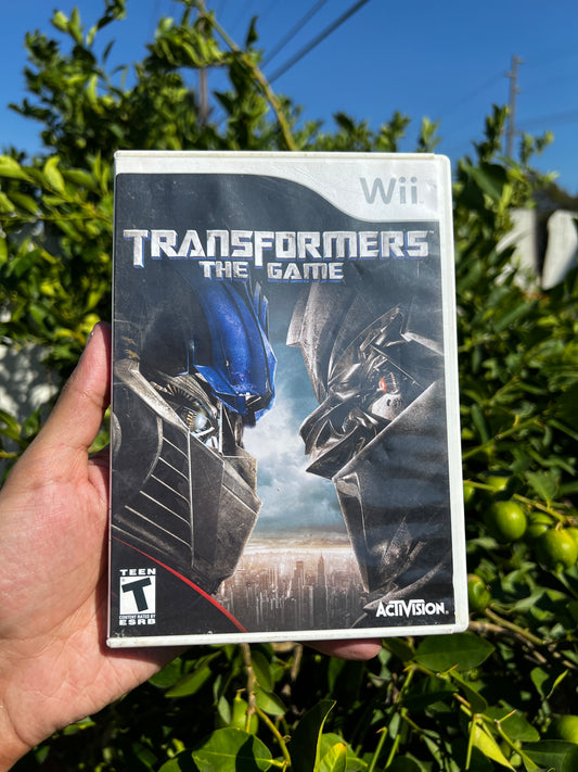 Transformers Game For Wii